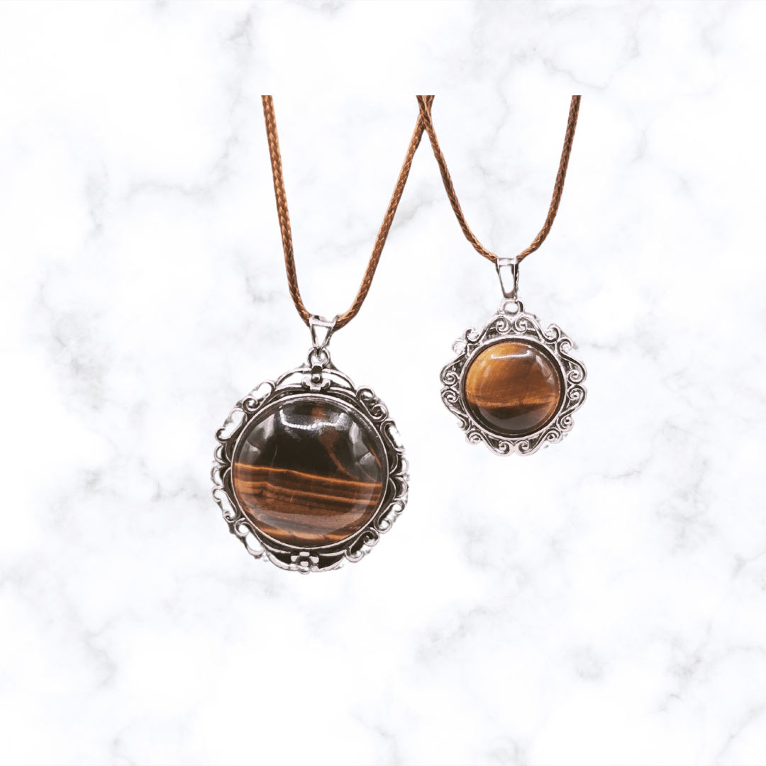 necklace - Tiger Eye Necklace - The Lavish Essentials