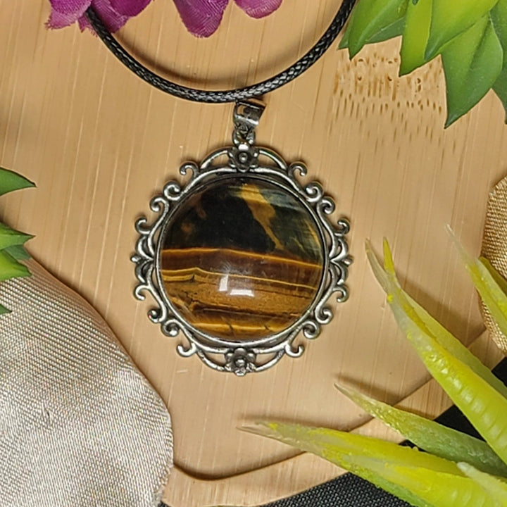 necklace - Tiger Eye Necklace - The Lavish Essentials