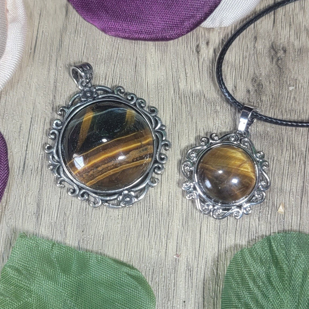 necklace - Tiger Eye Necklace - The Lavish Essentials