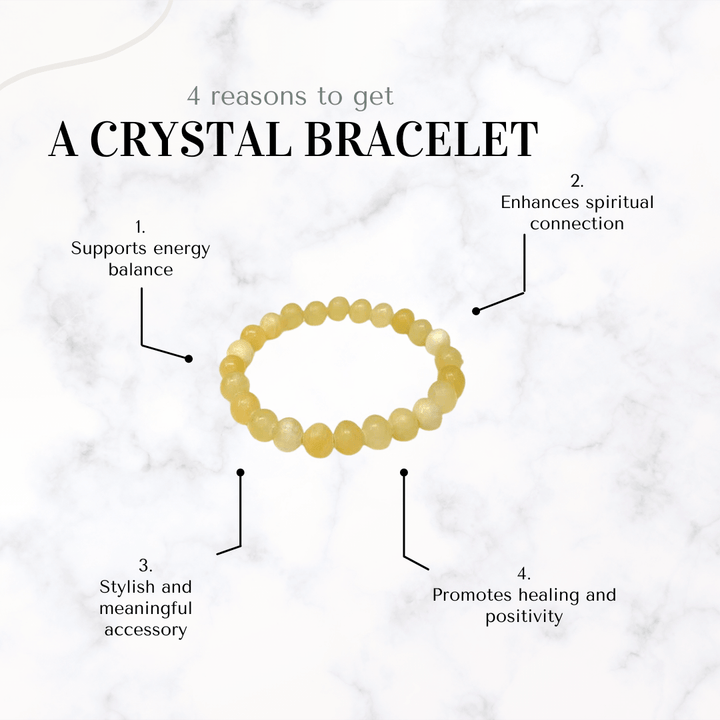 Bracelet - Yellow Calcite Bracelet - The Lavish Essentials